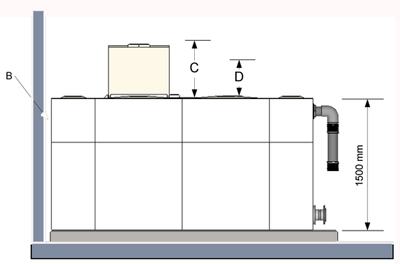 sectional tank drawing TIF-concrete-plinth