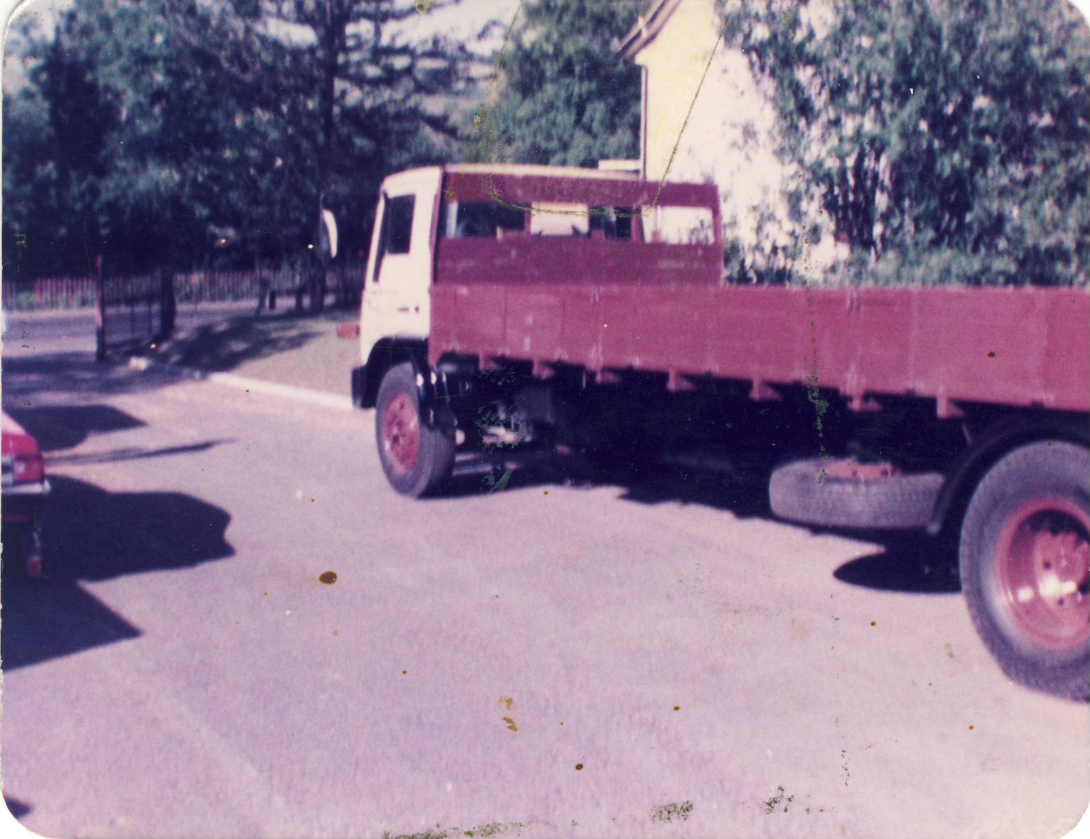 Nicholson Plastics truck in 1981