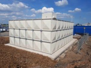 Cold water storage tanks