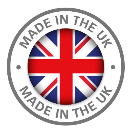 manufactured in the UK logo