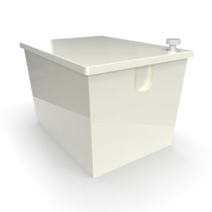 GRP one piece cold water storage tank 460 litre