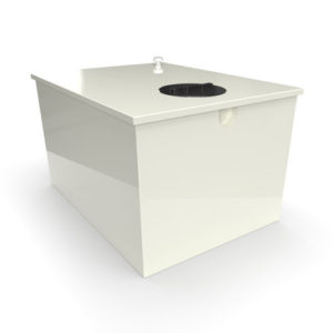 GRP one piece cold water storage tank 1590 litres