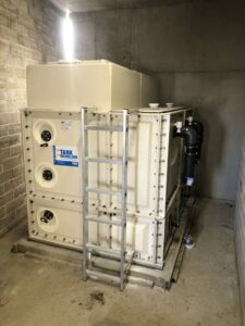Sectional tank installed at Royal Sands, Ramsgate in Kent